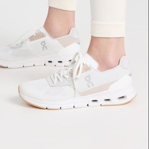 On Cloudrift Sneakers Undyed White/Sand